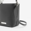 Karl Lagerfeld Ikon Smooth Outline SM Bucket Taupe Bucket bag - Black