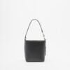 Karl Lagerfeld Ikon Smooth Outline SM Bucket Taupe Bucket bag - Black