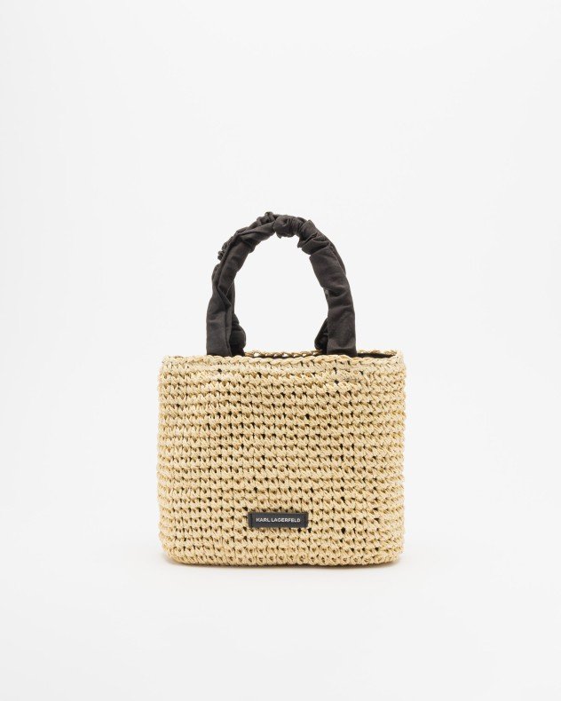Karl Lagerfeld K/Signature Scarf Beach Bag Beige Beach bag - Beige