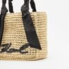 Karl Lagerfeld K/Signature Scarf Beach Bag Beige Beach bag - Beige