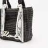 Karl Lagerfeld K/Signature Scarf Beach Bag Beige Beach bag - Black