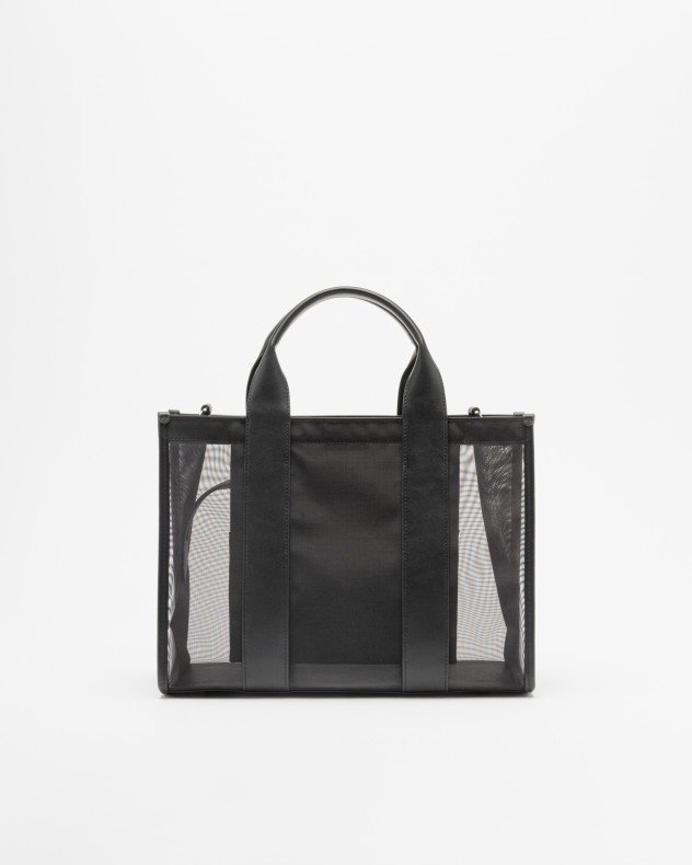 Karl Lagerfeld K/RSG Square Mesh MD Tote Black Tote bag - Black