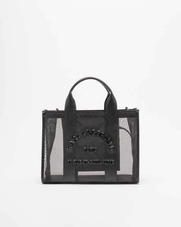 Karl Lagerfeld K/RSG Square Mesh MD Tote Black Tote bag - Black