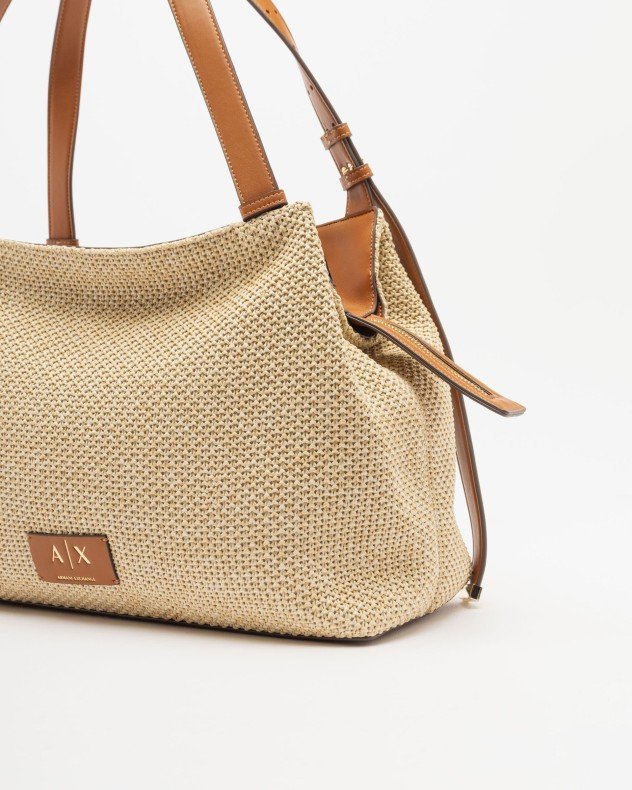 Armani Exchange XW002603 Beige Bag - Beige