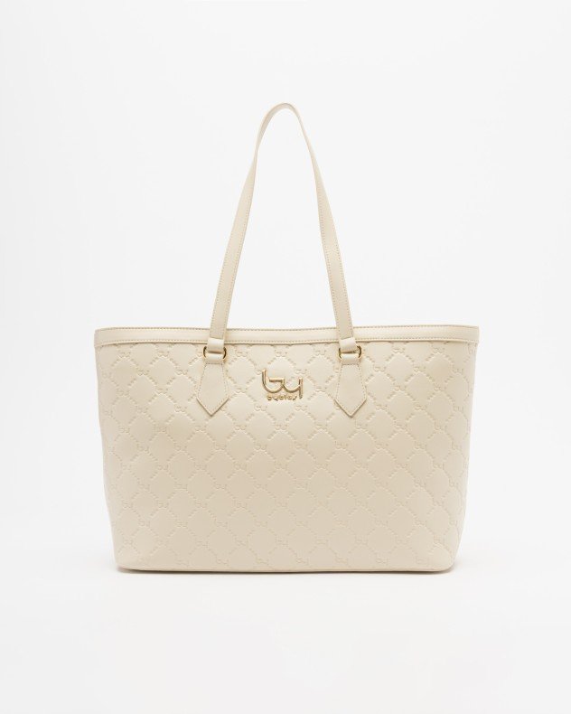 By Byblos BYBS68B01 Beige Shopper bag - Beige