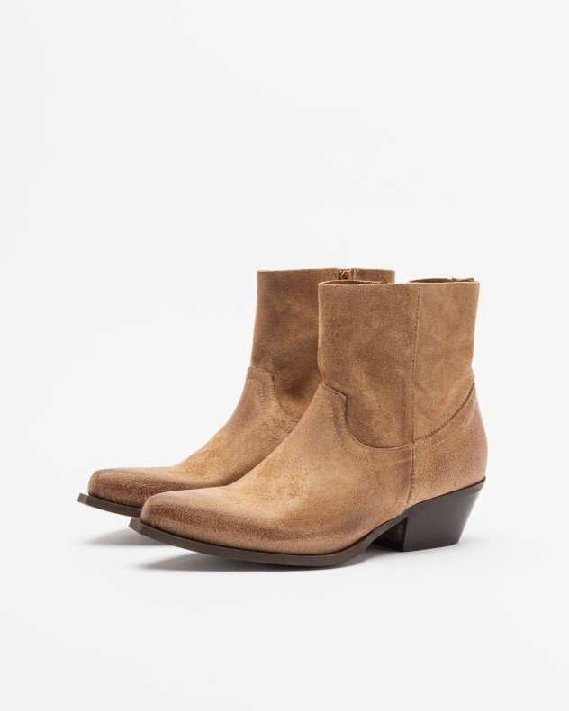 PROF 1356 200 Camel Ankle Boots - Camel