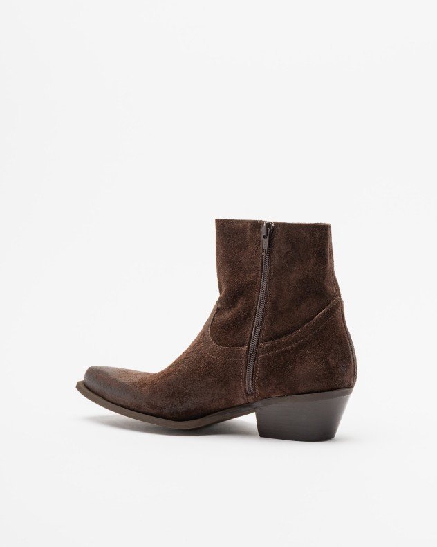 PROF 1356 200 Camel Ankle Boots - Brown