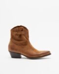 PROF 1356 202 Brown Ankle Boots - Camel