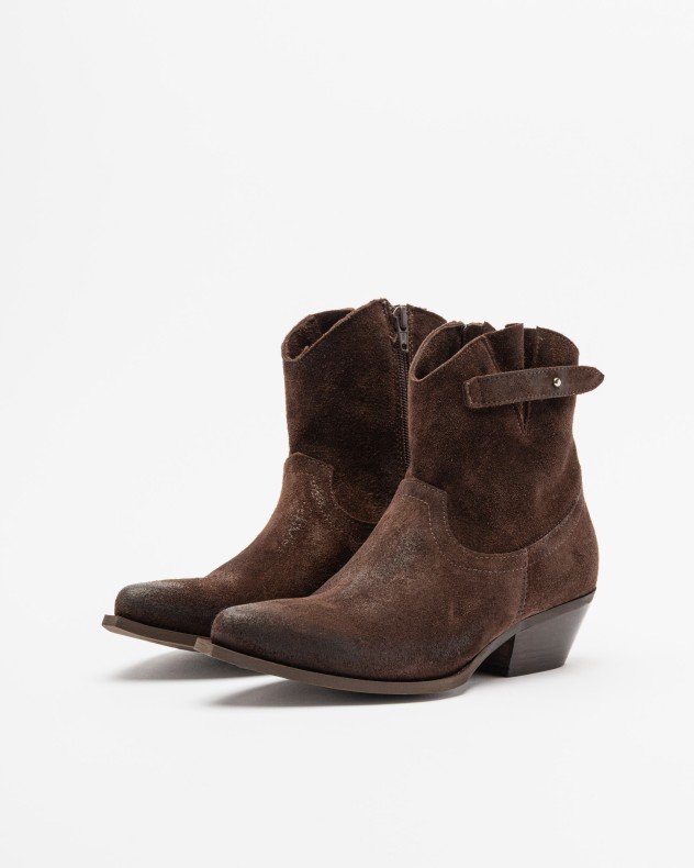 PROF 1356 202 Brown Ankle Boots - Brown