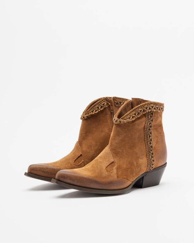 PROF 1356 903 Camel Ankle Boots - Camel