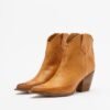 PROF MIMMA Camel Ankle Boots - Camel