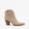 PROF MIMMA Beige Ankle Boots - Beige