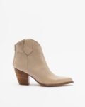 PROF MIMMA Beige Ankle Boots - Beige