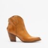 PROF MIMMA Camel Ankle Boots - Camel