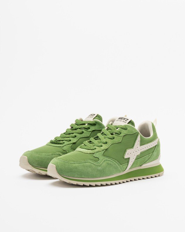 Just Say Wizz JET-M Green Sneakers - Green