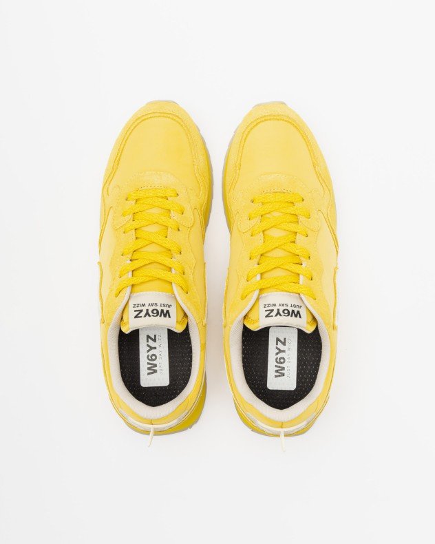Just Say Wizz JET-M Yellow Sneakers - Yellow
