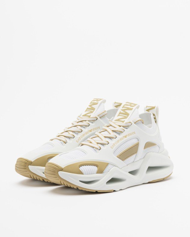 EA7 7X000383 White Sneakers - White