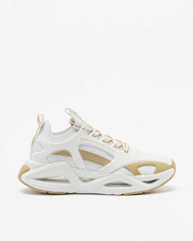 EA7 7X000383 White Sneakers - White