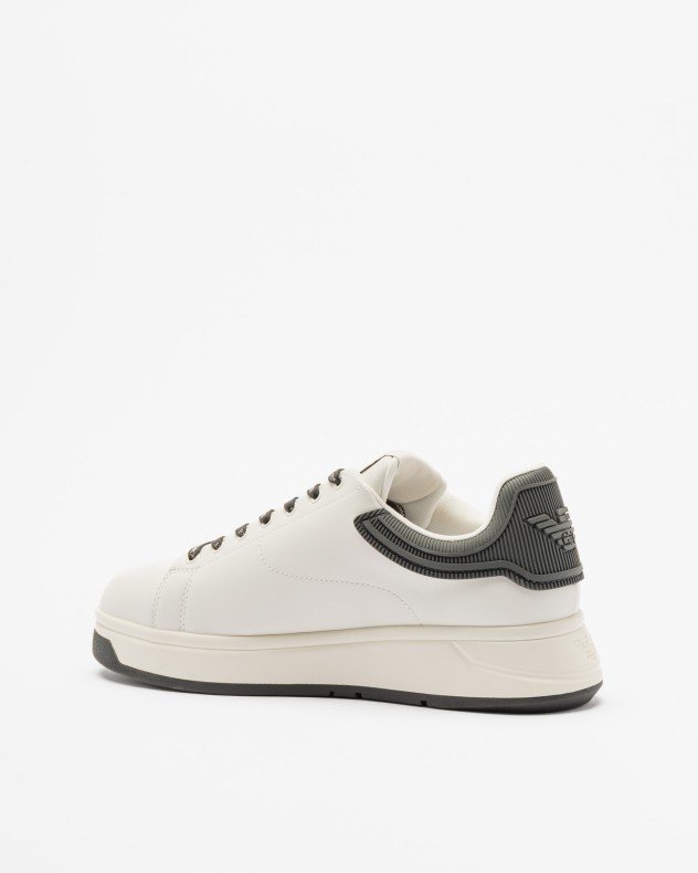 Emporio Armani EM003663 White Sneakers - White