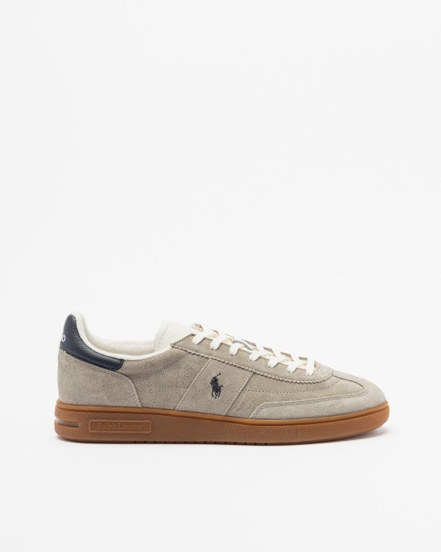Polo Ralph Lauren Bedford Taupe Sneakers - Gray