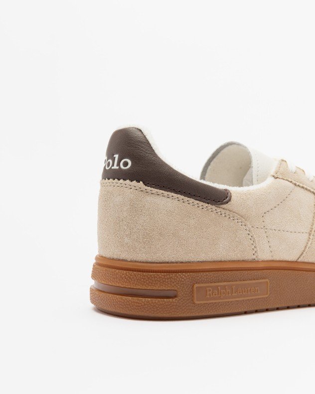 Polo Ralph Lauren Bedford Taupe Sneakers - Taupe