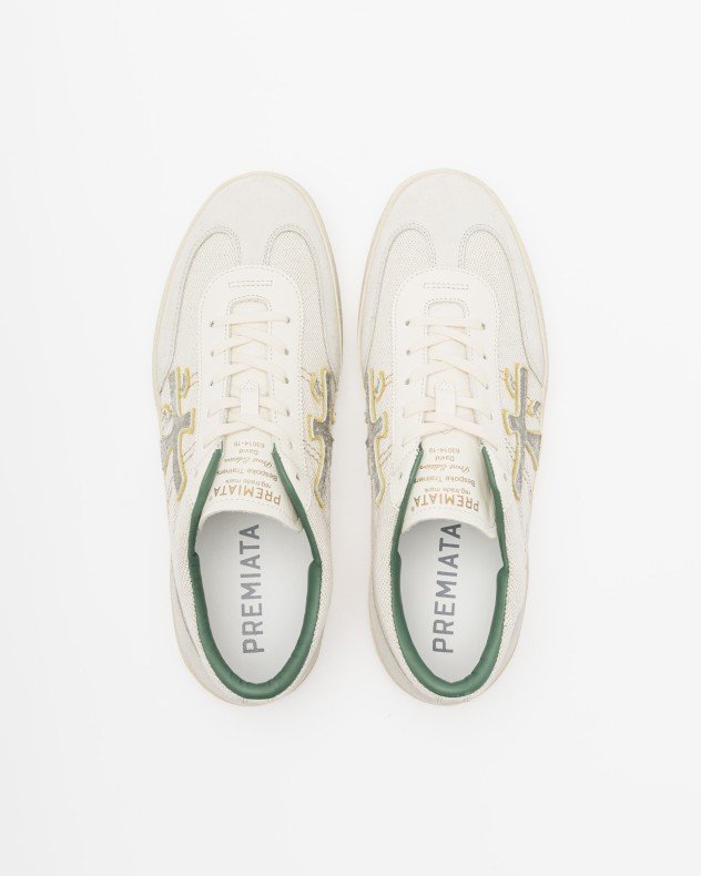 Premiata DAVID 8095 Beige Sneakers - Beige