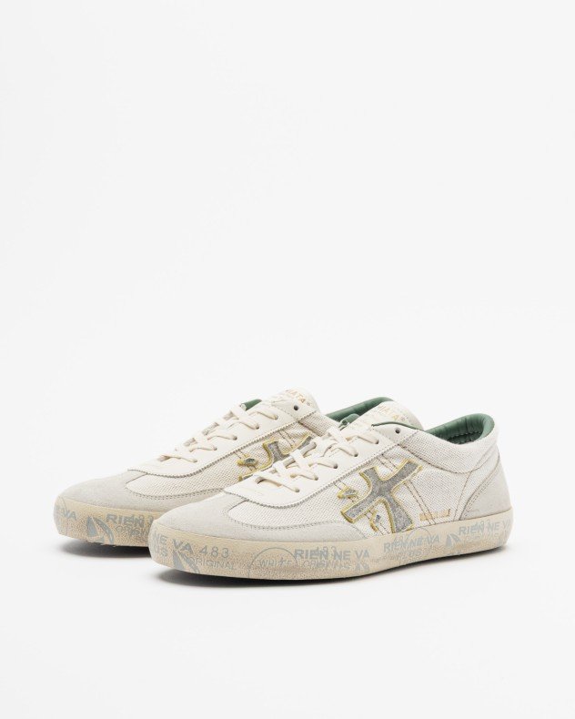 Premiata DAVID 8095 Beige Sneakers - Beige