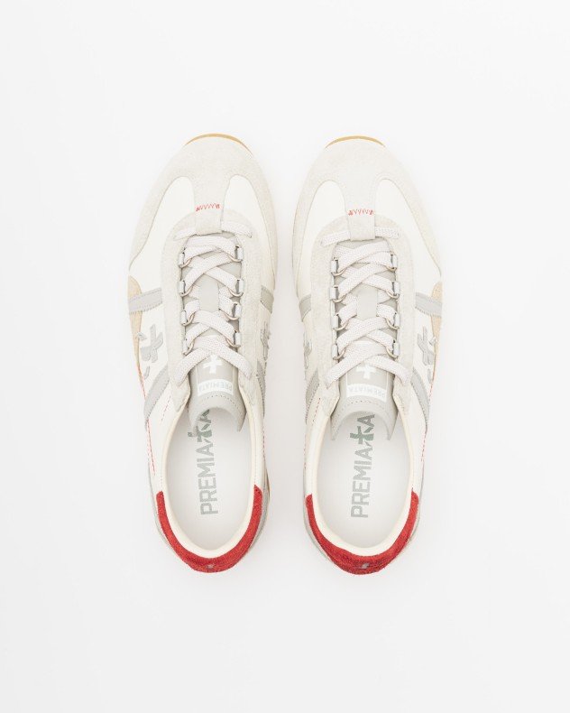 Premiata JACKYX 8225 White Sneakers - White