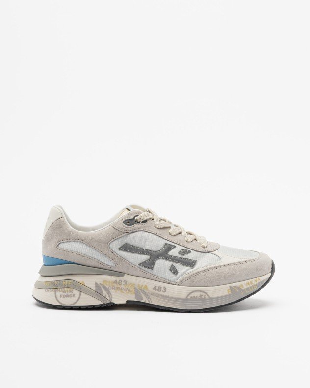 Premiata MOERUN 8079 Gray Sneakers - Gray