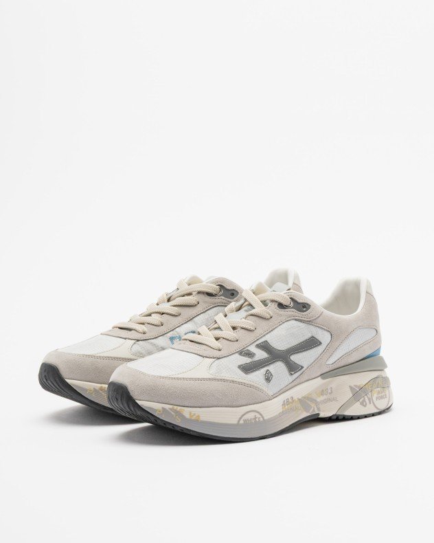 Premiata MOERUN 8079 Gray Sneakers - Gray