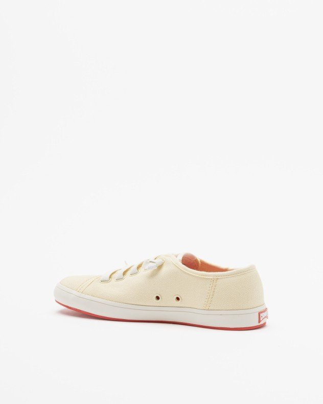 Camper Peu Rambla II Blue Sneakers - Yellow