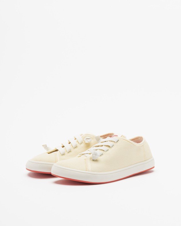 Camper Peu Rambla II Blue Sneakers - Yellow