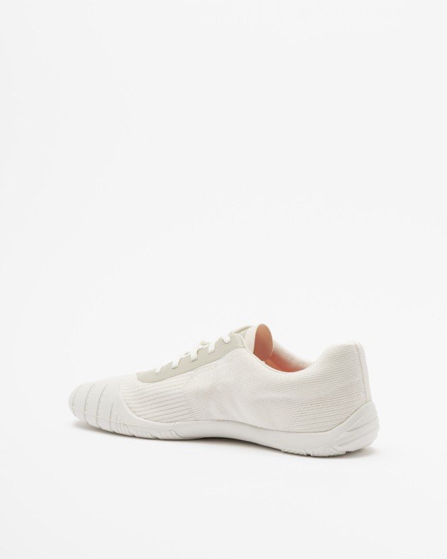 Camper Peu Path + White Sneakers - White