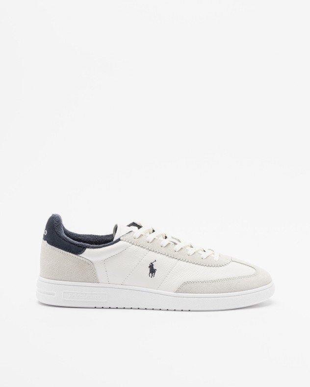 Polo Ralph Lauren Bedford White Sneakers - White