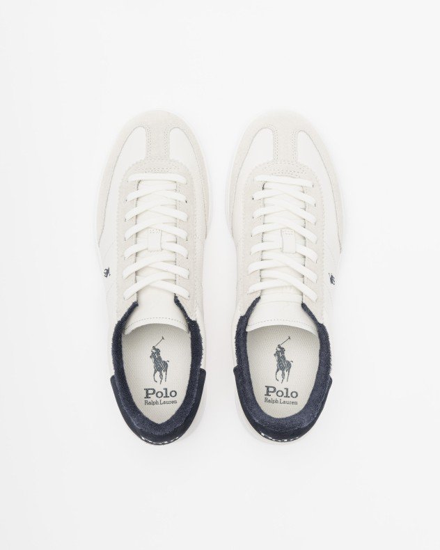 Polo Ralph Lauren Bedford White Sneakers - White