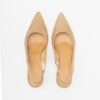 PROF SIMO 2582 Blue Slingback shoe - Taupe