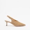 PROF SIMO 2583 Taupe Slingback shoe - Taupe