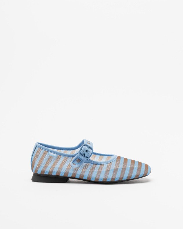 Camper Casi Myra Blue Ballerinas - Blue