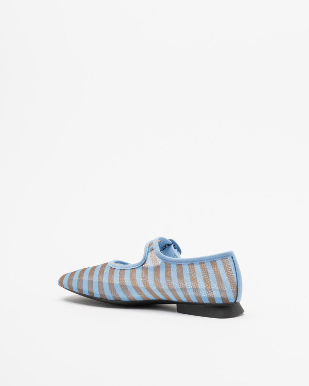 Camper Casi Myra Blue Ballerinas - Blue