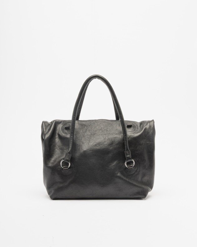 Trippen VELA Black Handbag - Black