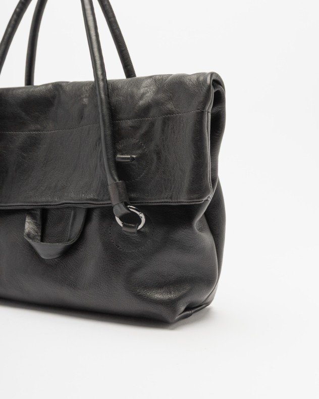 Trippen VELA Black Handbag - Black