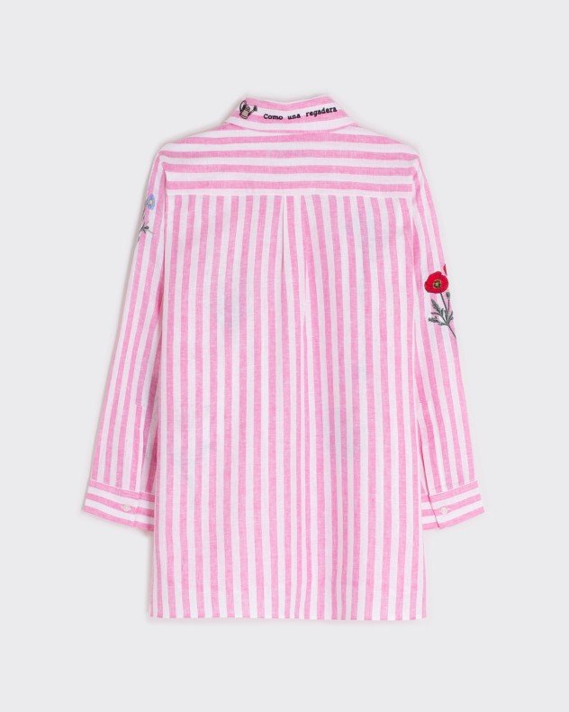 VilaGallo CMSARA EMB Rose Shirt - Rose