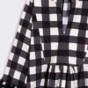 VilaGallo GINGHAM Black Camisa de manga 3/4 - Black