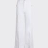 VilaGallo 33609 White Wide leg jeans - White