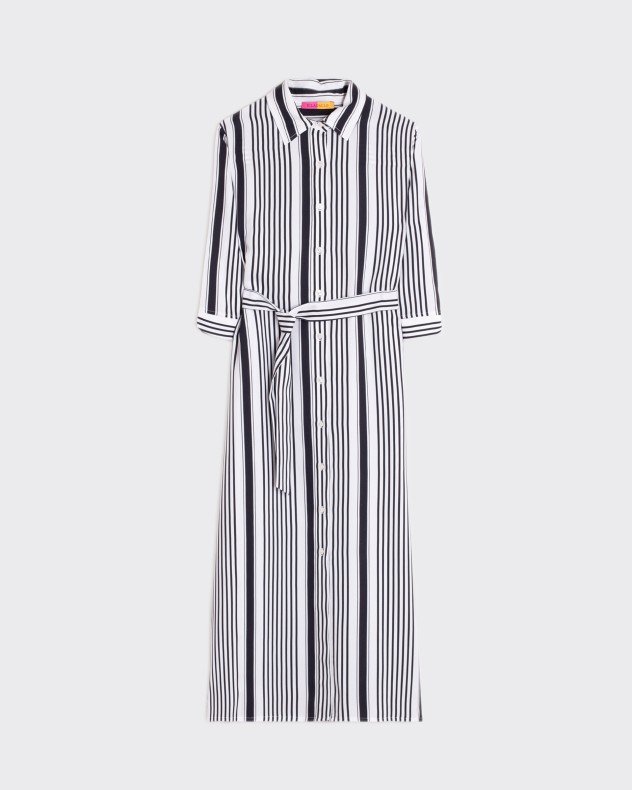 VilaGallo Dolce Far Niente White Shirt dress - White