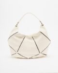 Ernesto Dolani 10BJUTTA Black Hobo bag - White