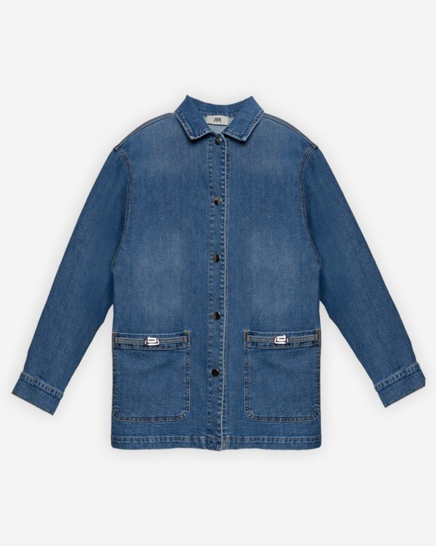 Jijil IJL119 Blue Denim jacket - Blue