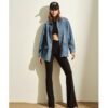 Jijil IJL119 Blue Denim jacket - Blue