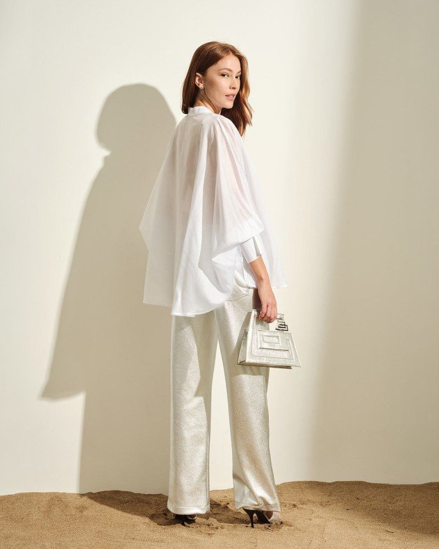 Jijil JPE26BL123 White Shirt - White