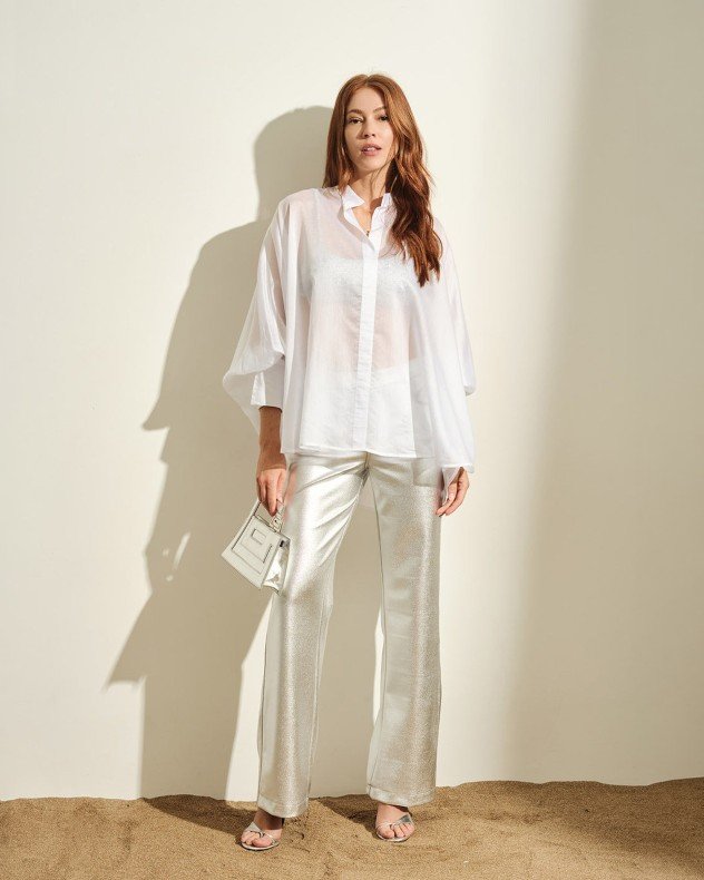 Jijil JPE26BL123 White Shirt - White